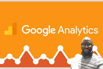 give google analytics report of your site