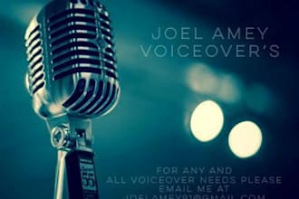 record a professional australian male voice over