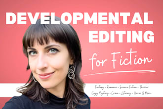 be your developmental editor for your novel