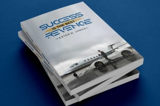 design book cover, business card, letterhead and stationery