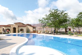 make exterior rendering with vray for sketchup
