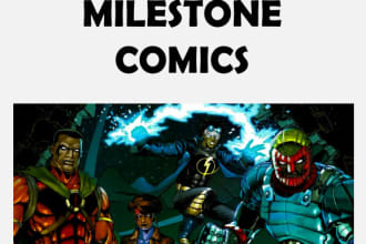 do content writing about any marvel or dc character