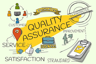 do quality assurance of any website in detail