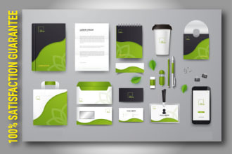 design custom logo and full branding kit for your blog incl or business