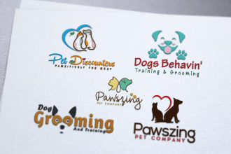 design a premium pet logo