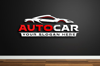 design a beautiful car logo