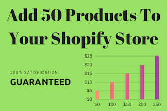 upload products to your shopify store