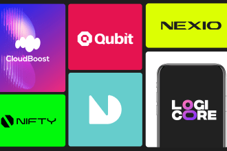 design a minimalistic ai, saas, startup, agency, tech logo