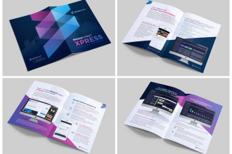 design flyer, brochure, booklet, catalog and company profile