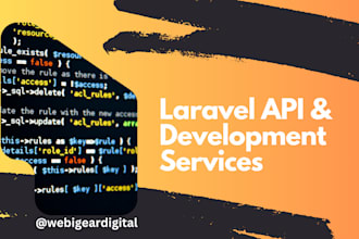 do laravel API development