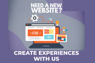 develop custom wordpress website and ecommerce store