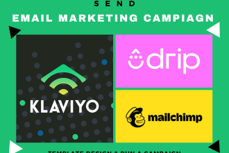 design email template and run an email campaign