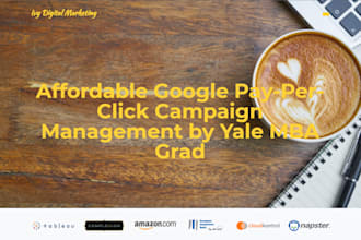 set up and manage your pay per click campaigns, yale MBA