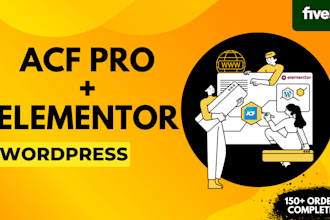 create website with advance custom fields and acf pro