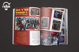 layout your book, magazine, flyer, feed instagram