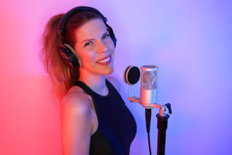 be your female singer and add amazing background vocals