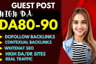 high da guest post da80 to 90 contextual dofollow backlinks