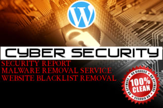 penetration test remove malware  form wordpress