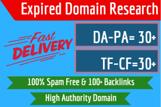 do best expired domain research