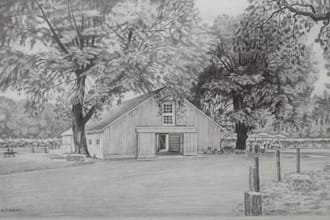 draw landscape drawings, pencil and full color