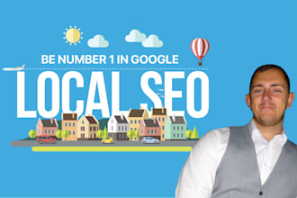 boost your local seo and map pack, no1 in your town