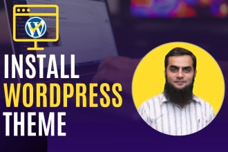 install wordpress, theme, demo, plugins, security