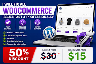 fix woocommerce, wordpress issue, error and CSS problem, bug