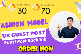 publish high da fashion model article on UK sites with guest post backlink
