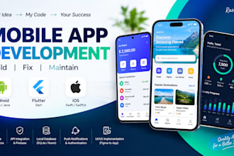 develop, fix, and maintain your mobile app
