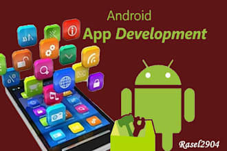 develop mobile app, fix bugs, add features in android, ios, flutter react native