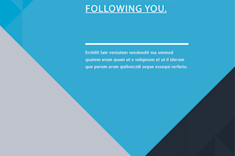 design your guidebook, annual report, business proposal
