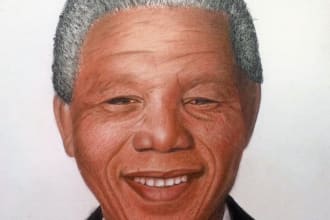 draw a flawless realistic pencil portrait drawing