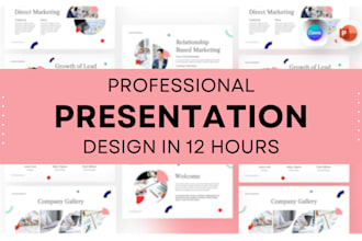 design a professional canva pro presentation