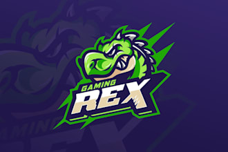 design mascot logo for esports and sports brand