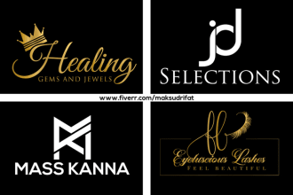 do glitter hair salon eyelash boutique fashion beauty logo