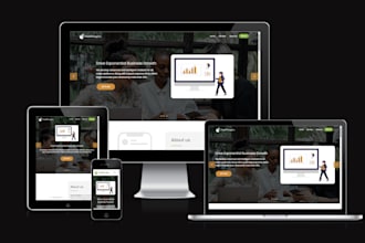 design a responsive wordpress website in a short time
