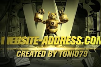 create an AWESOME high impact gaming style video intro to help advertise your business or anything you like and can also be used for fun