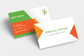 design modern business card, stationary within 4hrs