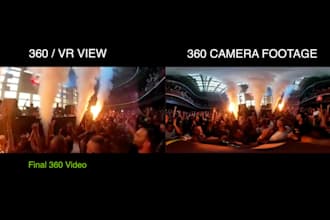 edit your 360 degrees video