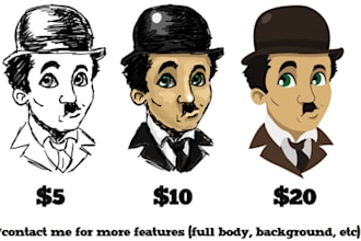 draw you as a cartoon character
