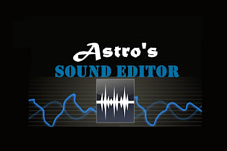 exceptional sound, video editor