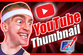 create attractive youtube thumbnail