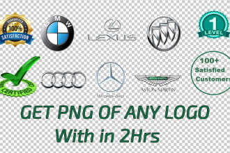 do transparent logo png in just 2hrs