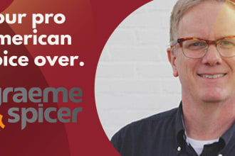 be your american male voiceover artist actor