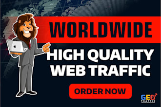 send real web traffic