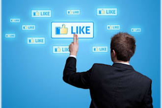 give 350 real FACEBOOK likes to your fan page