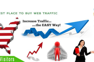 2 000 target real and unique visitors daily for 1 month