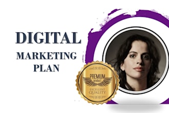provide a professional digital marketing plan