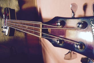 write and perform a bassline for your track