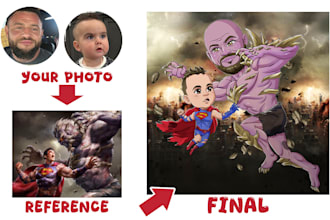 draw a custom chibi for you